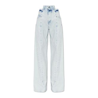 Maison Margiela Mujer, Vaqueros, Azul, Talla: W26