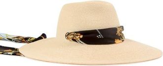 Eugenia Kim Cassidy UPF 30+ Packable Straw Fedora in Ivory at Nordstrom