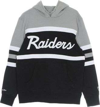 Mitchell & Ness Oakland Raiders NFL Hoodie - Heren - Hoodies - Zwart - XL - Katoen - Hoodies & sweatvesten