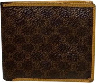 Celine Pre-owned Wallets, female, Brown, Size: ONE SIZE Pre-owned Leather Wallet