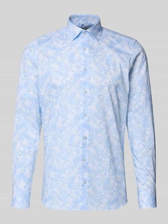 Olymp Level 5 Slim Fit Business-Hemd mit Kentkragen in Bleu, Gr&ouml;&szlig;e 38