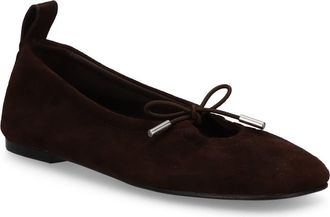 Alohas Rosalind Leather Ballet Flat in Recycled Brown at Nordstrom, Size 36