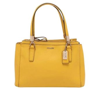 Coach Borsa a mano in pelle Pre-owned - - Pre-owned - Donna - Giallo - ONE SIZE