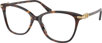 Swarovski Sk 2074 Cat-eye Frame - Dames - Brillen - Bruin - 55 MM - Accessoires