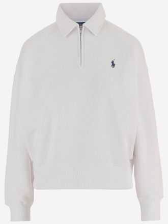 Polo Ralph Lauren Cotton Blend Pullover With Logo