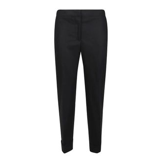 Pantaloni Torino Slim-fit Trousers, female, Black, Size: 4XL Andrea Pant