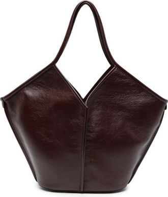 Hereu Tote Bag - Dames - Shoppers - Rood - ONE Size - Leer - Tassen