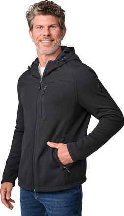 Free Country Mens Cable Fleece Brisk Jacket