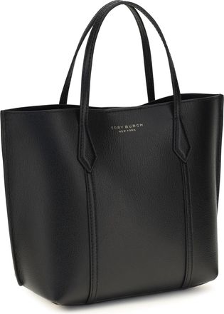 Tory Burch Womens Perry Handbag Black Calf Leather Bos Taurus Handbags Hand Bags