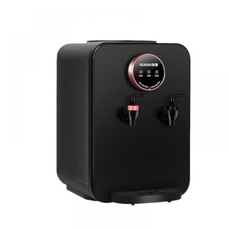 OEM Dispensador De Agua, De Carga Superior, Agua Fr&iacute;a Y Caliente, Compacto, Negro, Para Oficina Y Hogar