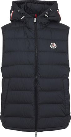 Moncler Black Puffer Vest