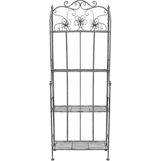 Milani Home Milani Home - dominique - scaffale 4 piani stile provenzale in ferro verniciato