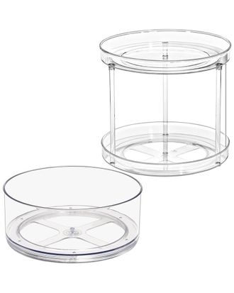 Sorbus Set of 2 Lazy Susan Organizers