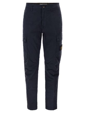 Stone Island Cargohose mit normaler, schmal zulaufender Passform