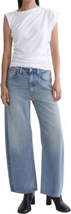 A Gold E Low Rise Curve Crop Jeans In Reset