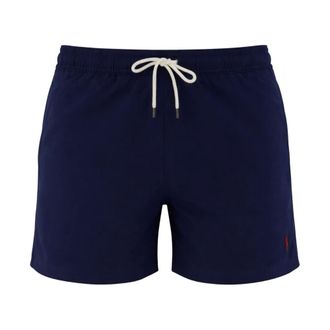 Ralph Lauren Beachwear, male, Blue, Size: XL Swim Shorts