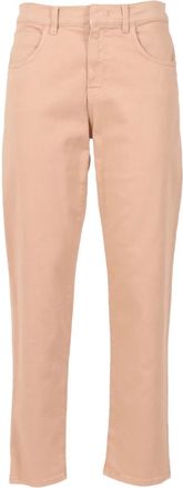 Lorena Antoniazzi Jeans con tasche - Rosa