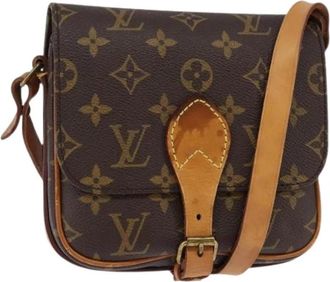 Louis Vuitton Pre-owned Vintage Cross Body Tas - Dames - Vintage Schoudertas - Bruin - ONE Size - Vintage