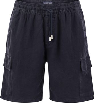 Vilebrequin Linen Cargo Bermuda Shorts