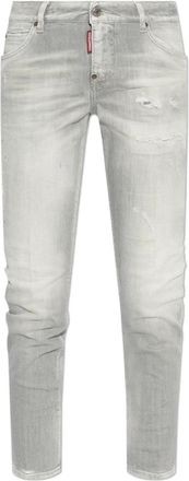 Dsquared2 Jennifer Jeans - Dames - Skinny Jeans - Grijs - S - Katoen - Jeans