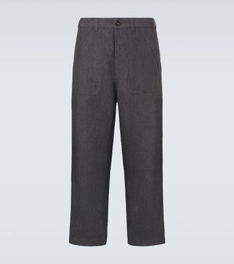 Brunello Cucinelli Linen straight pants