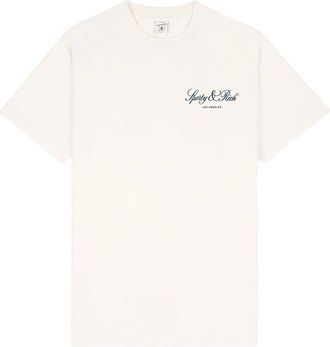 Sporty & Rich Short-sleeve Crew-neck T-shirt
