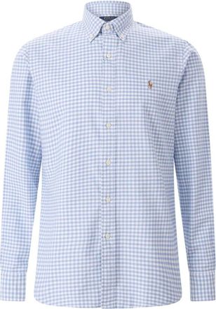 Polo Ralph Lauren Casual Shirts - Heren - Casual Overhemden - Blauw - 2XL - Katoen - Overhemden