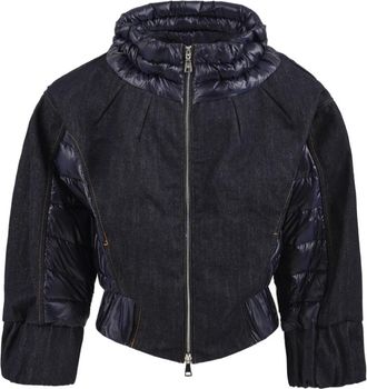 Add Blauwe Jas Model 9Awr 13 3296 - Dames - Winterjassen - Blauw - S - Jassen