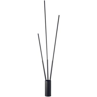Luce-Ambiente-Design Luce Ambiente E Design - Piantana led wands in metallo nero con funzione cct 30W 164 cm