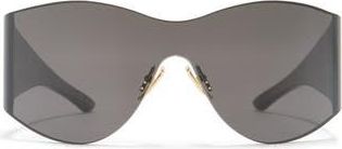 Balenciaga 99mm Cat Eye Sunglasses in Grey at Nordstrom Rack