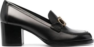 Ferragamo Ladies Black Loafers, US Size 10