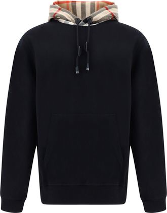 Burberry Mens Hoodie Samuel Black Sweatshirts Sweater
