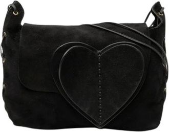 Gucci Pre-owned Cross Body Bags, female, Black, Size: ONE SIZE Pre-owned Crossbody Bag