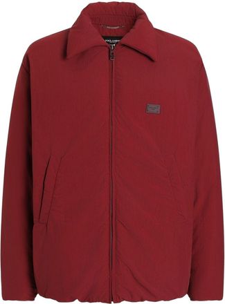 Dolce & Gabbana Bomberjack met logoplakkaat - Rood