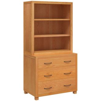 vidaXL Storage Furniture Set with Drawer Brown Engineered wood vidaXL