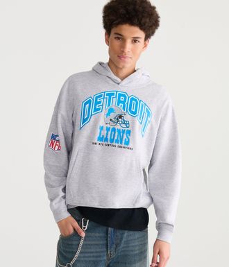 A&eacute;ropostale Detroit Lions 1991 Season Pullover Hoodie