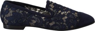 Dolce & Gabbana Loafers - Dames - Loafers - Blauw - 36 EU - Schoenen