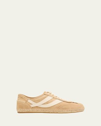 Vince Oasis Mixed Leather Espadrille Sneakers
