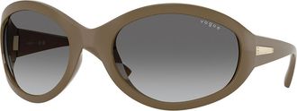 Vogue Eyewear VO5606S 317511 Womens Sunglasses Brown Size 65