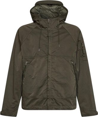 C.P. Company C.p. Company - Lichtgewicht jas - Heren - Jassen - Groen - Maat: M Zijde