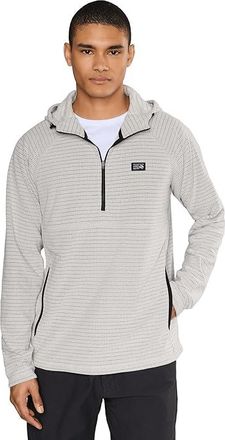 Mountain Hardwear Summit Gridtm Hoody Mens Clothing City Fog : 2XL, Fleece/Polyester