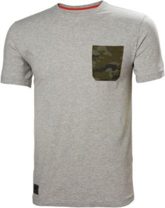 Helly Hansen Camiseta De Mangas Cortas Para El Verano Kensington Helly Hansen Workwear 4xl Gris Camuflaje