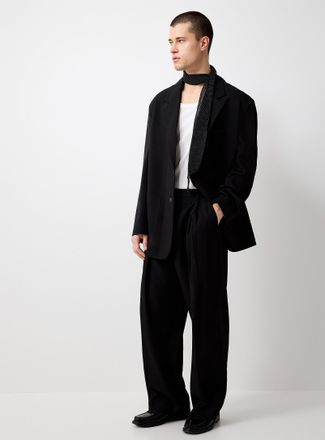 Le 31 Mens Loose pleated comfort-waist pant Imported from Seoul