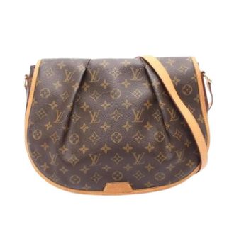 Louis Vuitton Pre-owned Cross Body Bags, female, Brown, Size: ONE SIZE Pre-owned Vintage Monogram Shoulder Bag