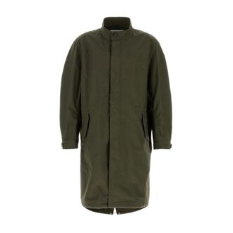 Givenchy Stijlvolle Jassen voor Modieuze Looks - Heren - Trenchcoats - Groen - XL - Jassen