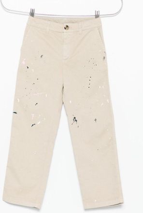 Golden Goose Trousers With Splashes