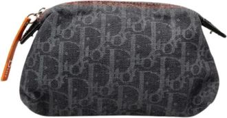 Dior Pre-owned Clutches, female, Blue, Size: ONE SIZE Pre-owned Pouch