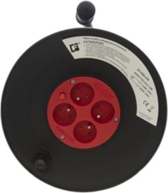 OEM Carrete De Cable Alargador De 50 M, 4 Tomas