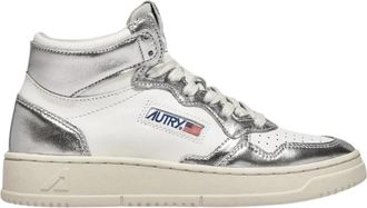 Autry Medalist Mid Sneakers - Dames - Sneakers - Grijs - 38 EU - Katoen - Schoenen