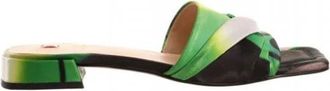 H&ouml;gl Verona Slippers - Dames - Sandalen - Veelkleurig - 37 EU - Satijn - Schoenen
